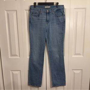 Levi's Light Blue Straight Leg Jeans